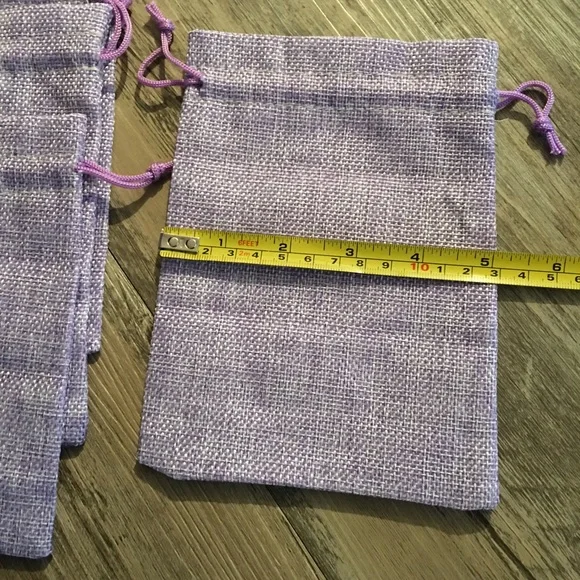 Cloth Drawstring Re-usable Gift bags-Small - Picture 2 of 4